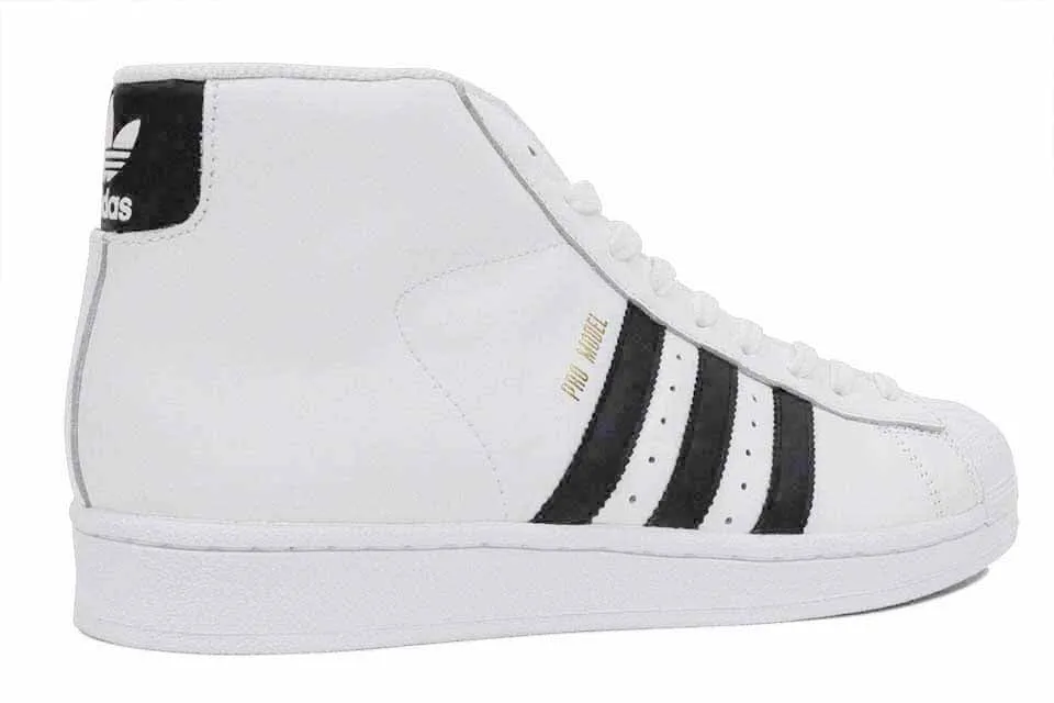 Adidas Pro Model High "White/Black/Gold"