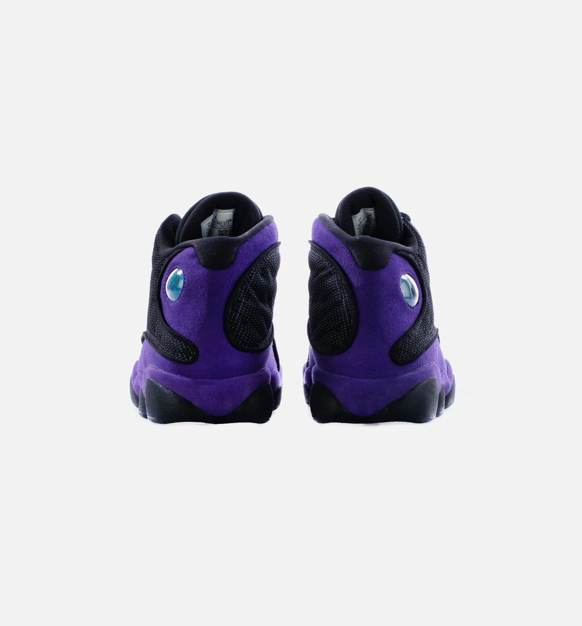 Air Jordan 13 Retro Court Purple Mens Lifestyle Shoe - Black/White/Court Purple Free Shipping