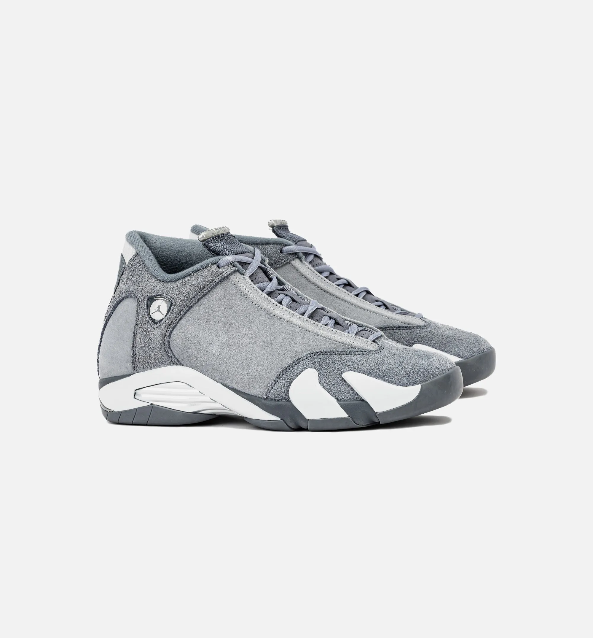 Air Jordan 14 Retro Flint Grey Mens Lifestyle Shoe - Flint Grey/White