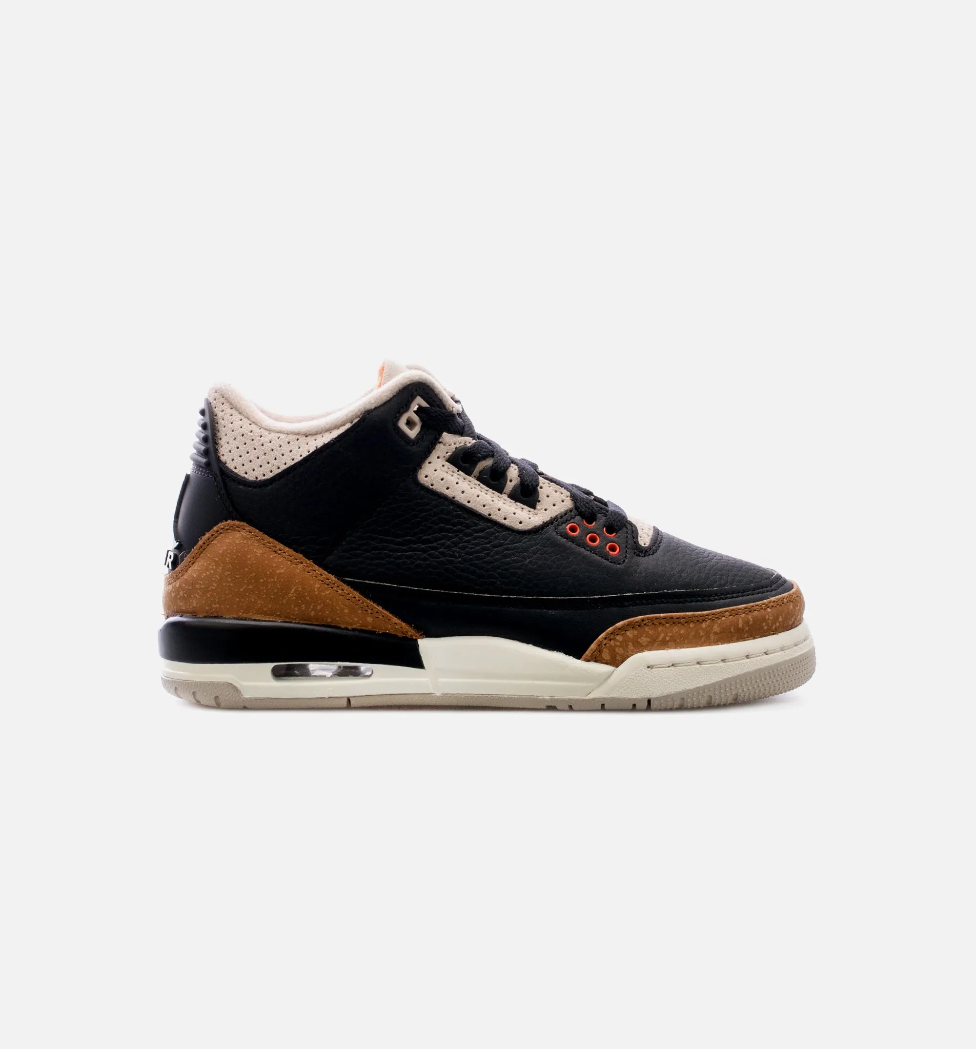 Air Jordan 3 Desert Elephant Grade School Lifestyle Shoe - Brown/Black Free Shipping