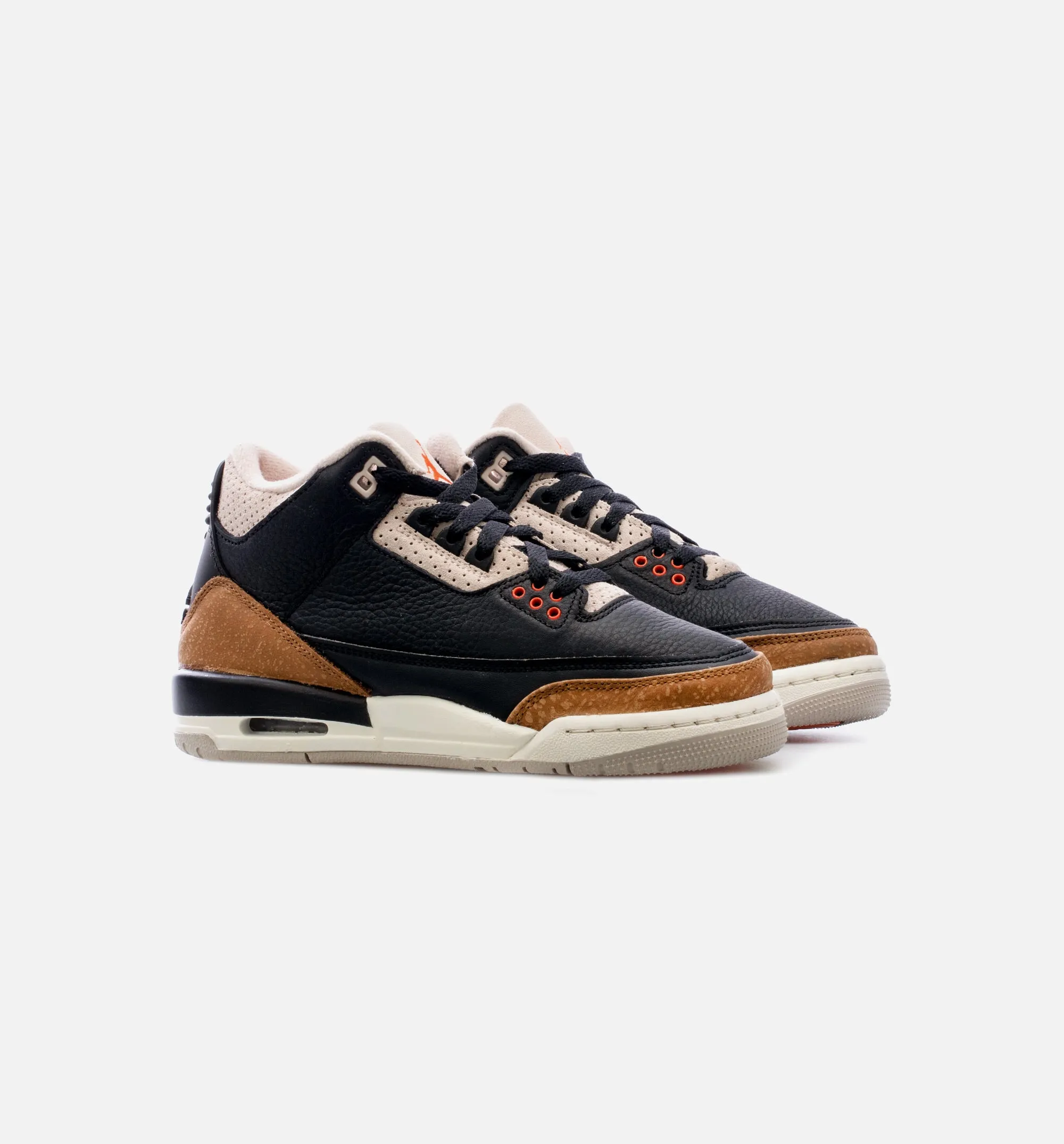 Air Jordan 3 Desert Elephant Grade School Lifestyle Shoe - Brown/Black Free Shipping