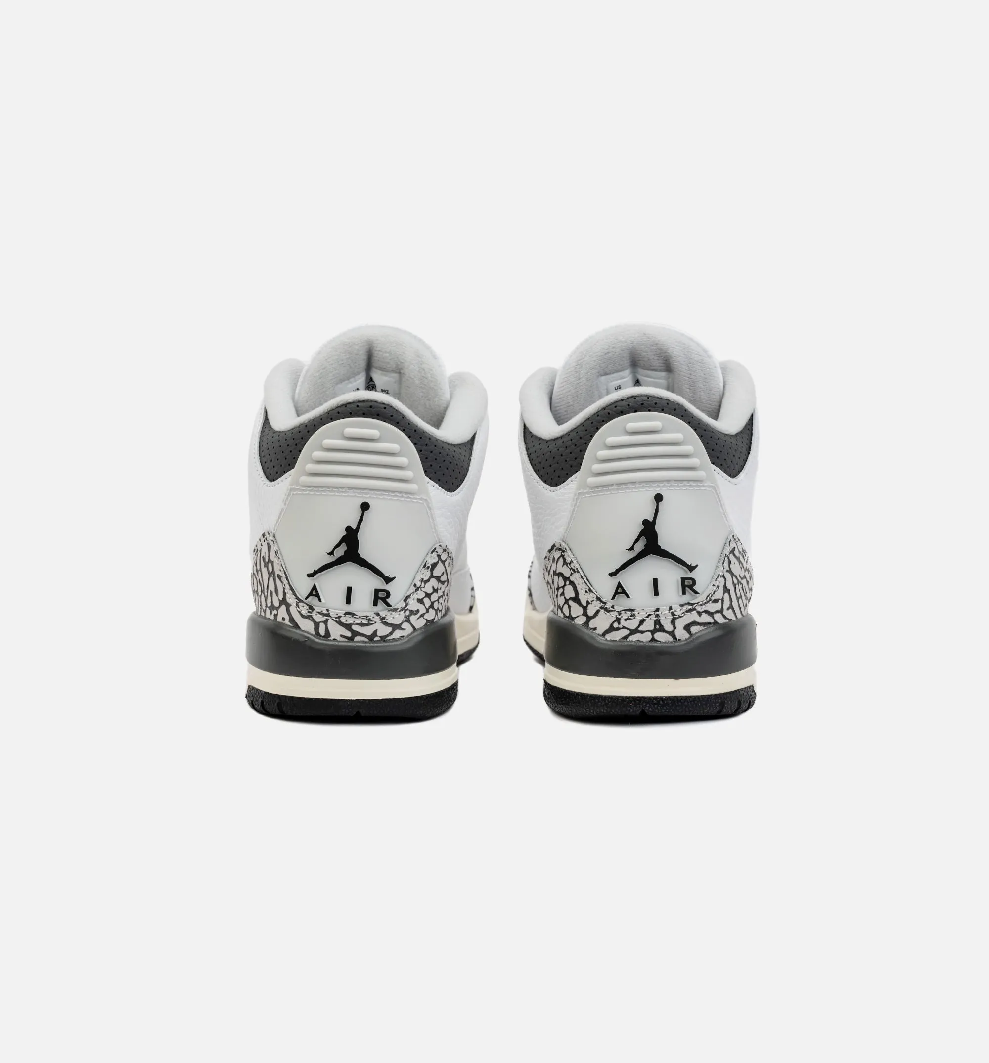 Air Jordan 3 Retro Hide N’ Sneak Grade School Lifestyle Shoe - Black/White