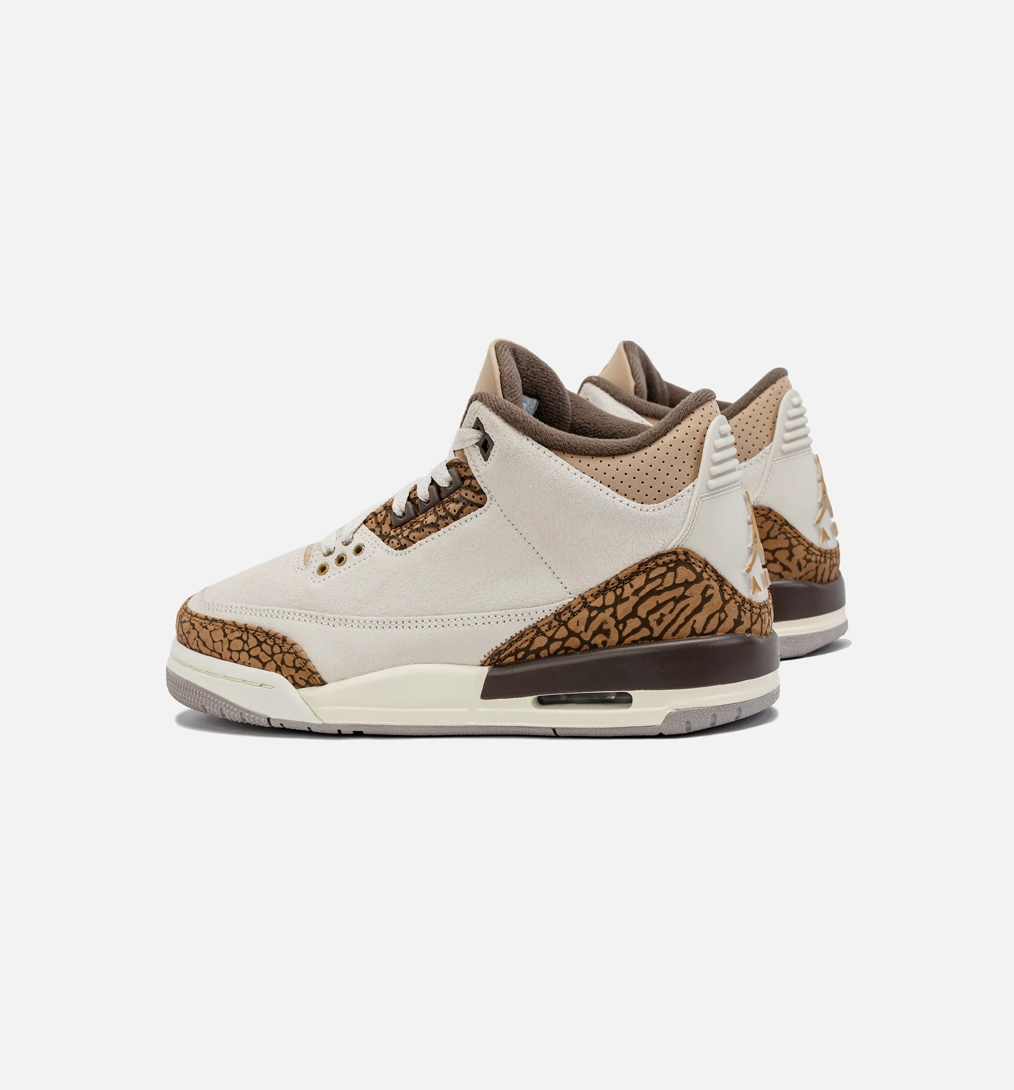 Air Jordan 3 Retro Palomino Grade School Lifestyle Shoe -  Light Orewood Brown/Palomino