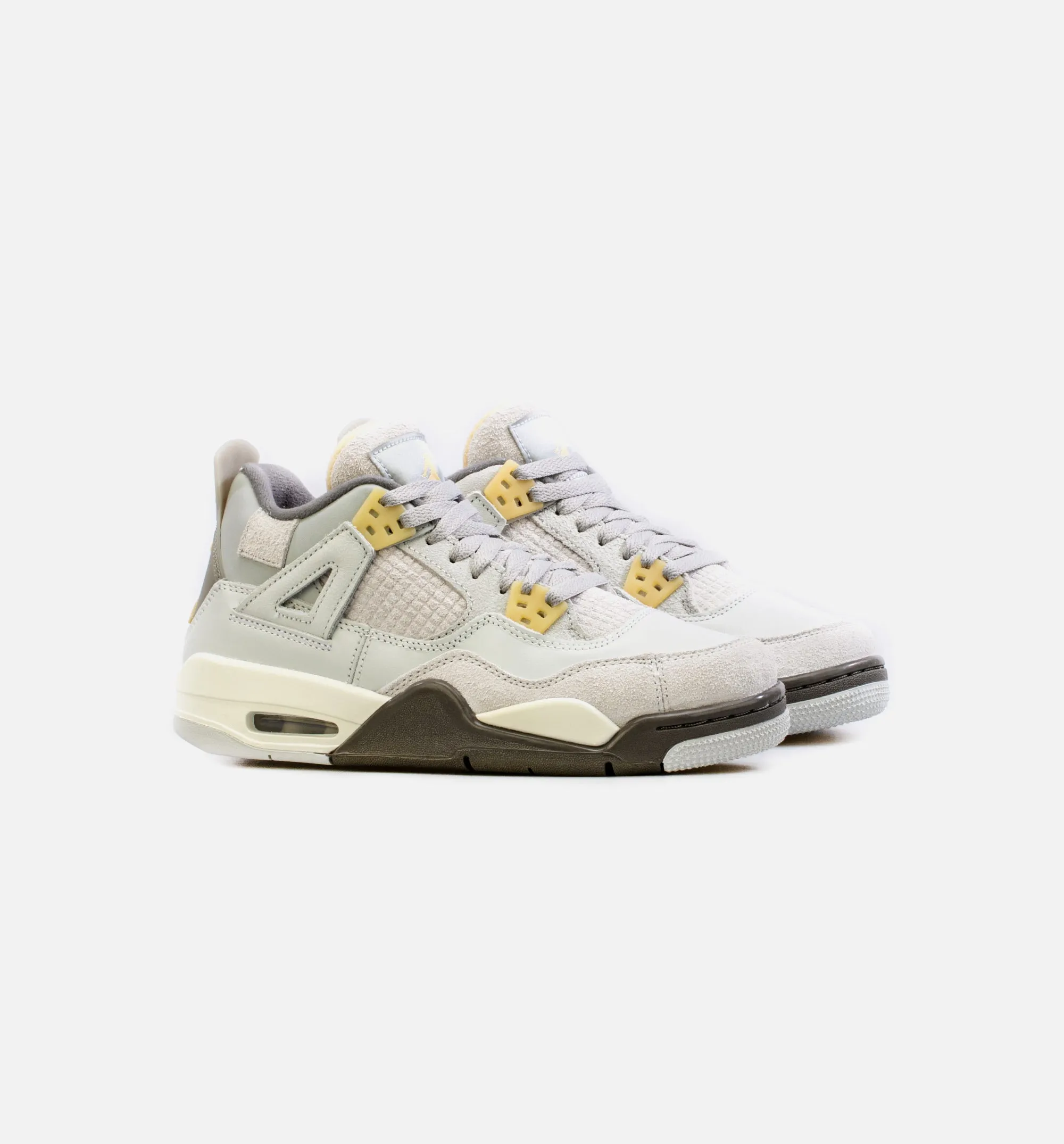 Air Jordan 4 SE Craft Photon Dust Grade School Lifestyle Shoe - Grey Limit One Per Customer