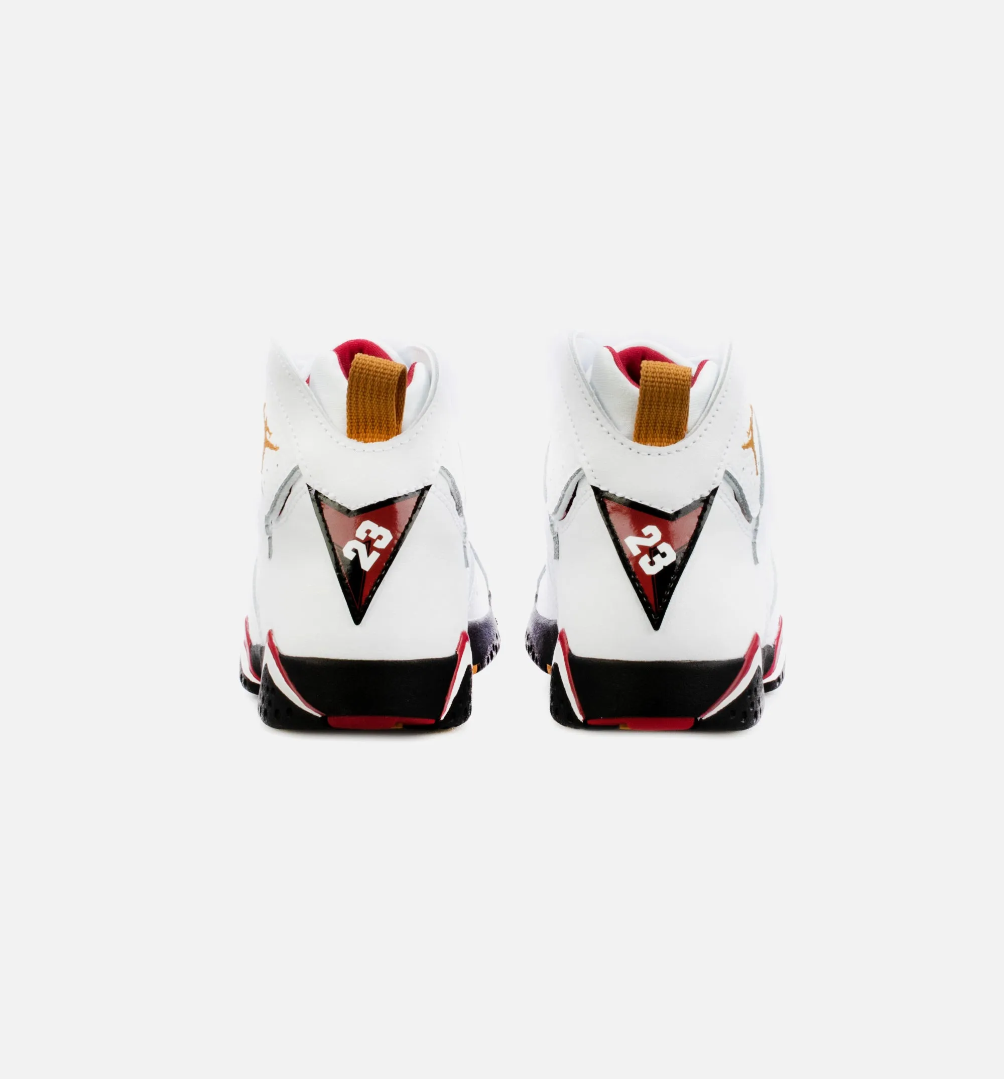 Air Jordan 7 Retro Cardinal Preschool Lifestyle Shoe - White/Red