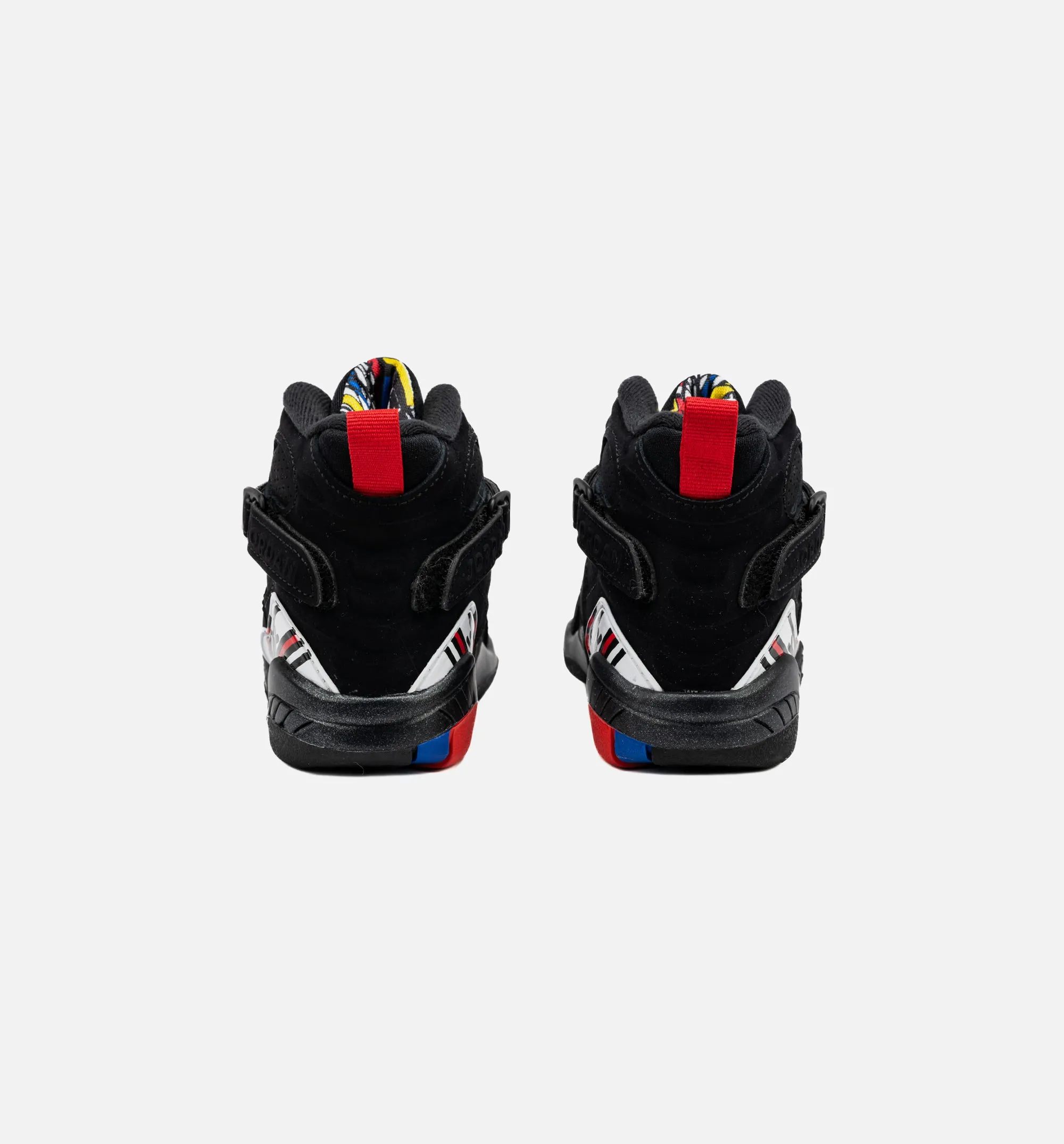 Air Jordan 8 Retro Playoffs Preschool Lifestyle Shoe - Black