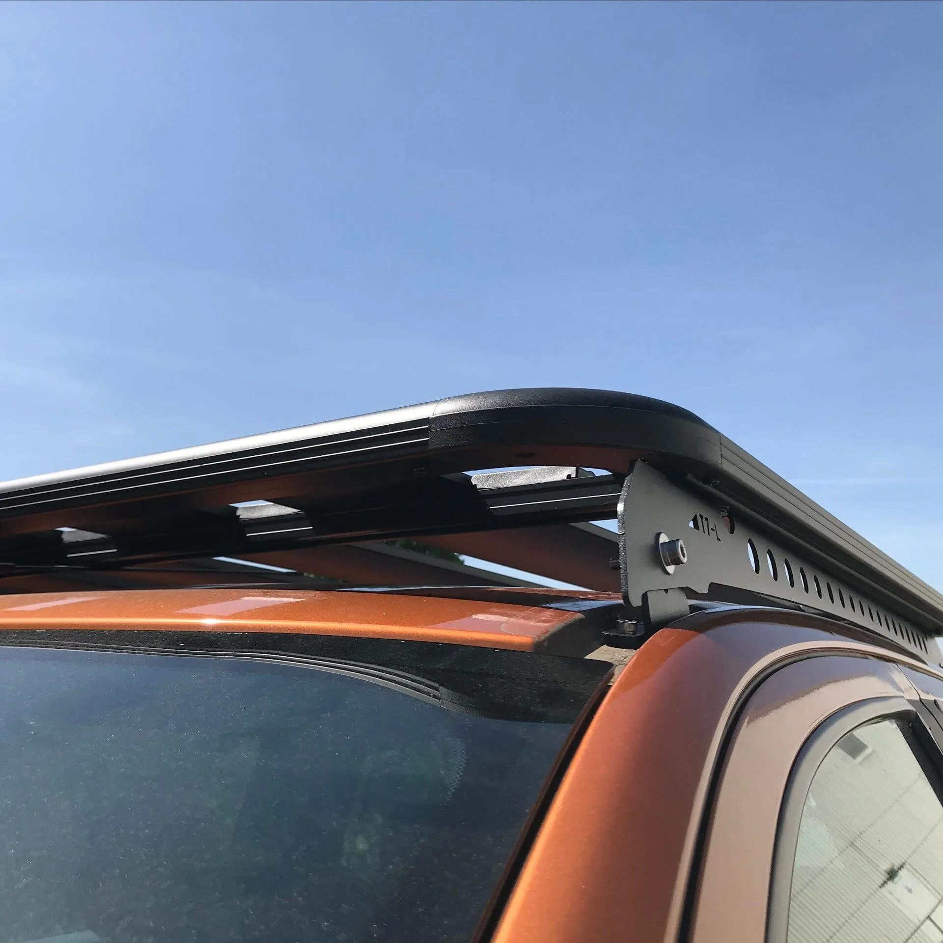 AluMod Low Profile 135cm x 125cm Roof Rack for the Nissan Navara NP300 2015 