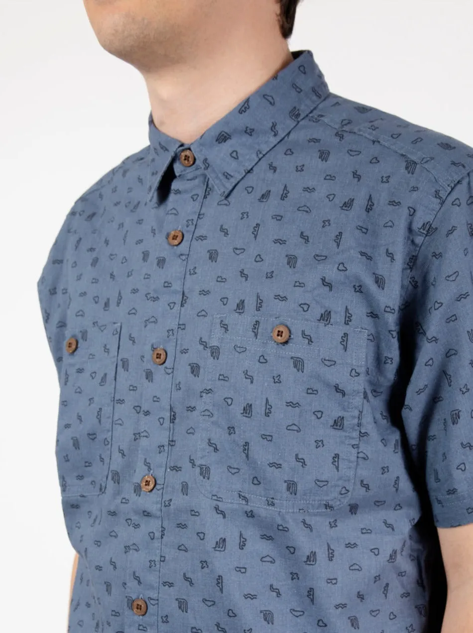 Back Step shirt tiny islands