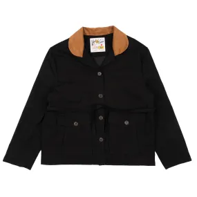 Balmoral Jacket - Rinsed Oxford - Black