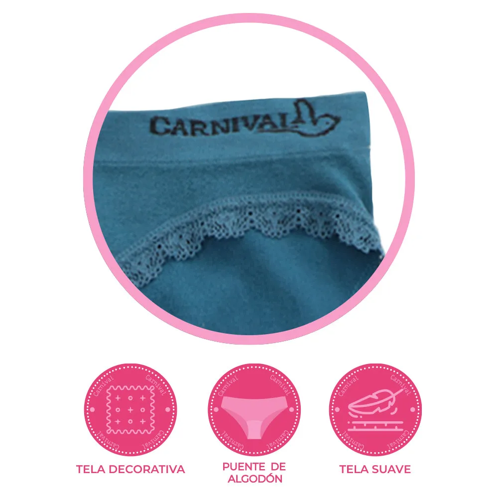 Bikini de corte alto en seamless 73787 Carnival