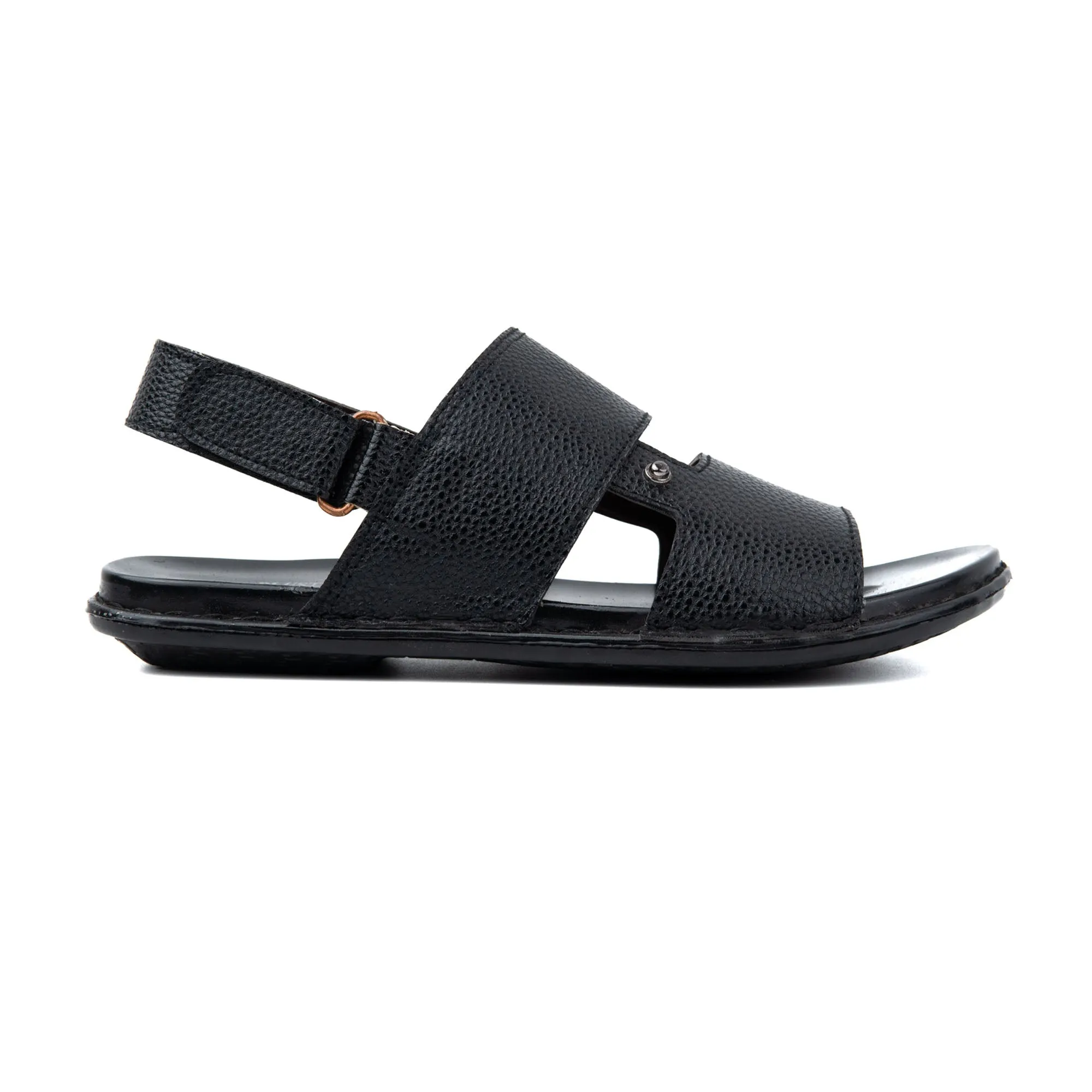 Broad Strap Men Leather Sandals