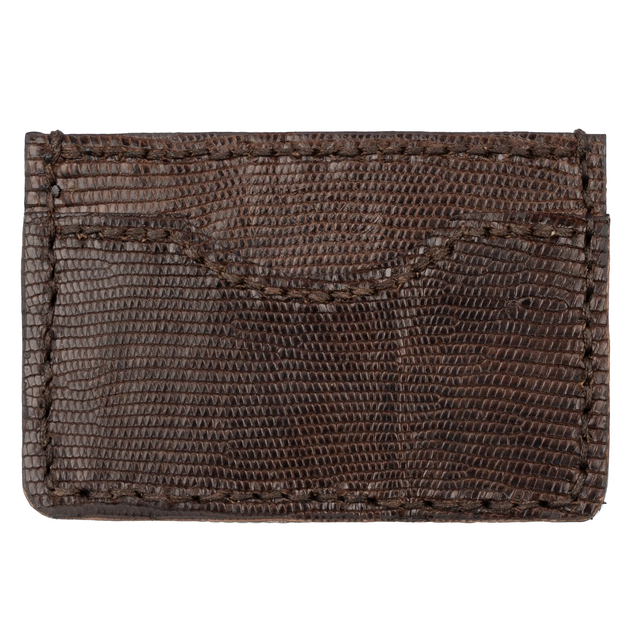 Card Case - Brown Lizard