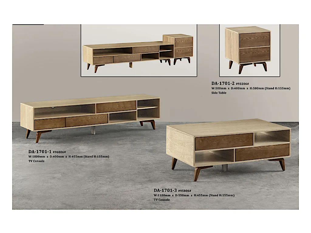 Charleston TV Console (DA1701-1)