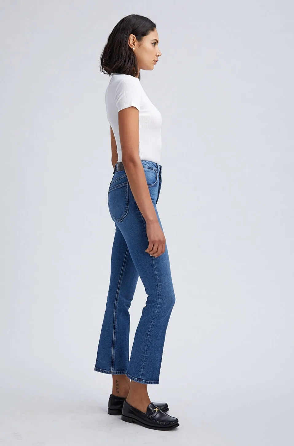 Charlotte Ankle Flare Denim