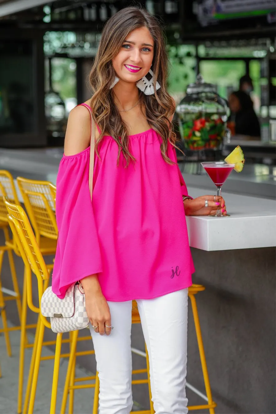 Charlotte Cold Shoulder Top