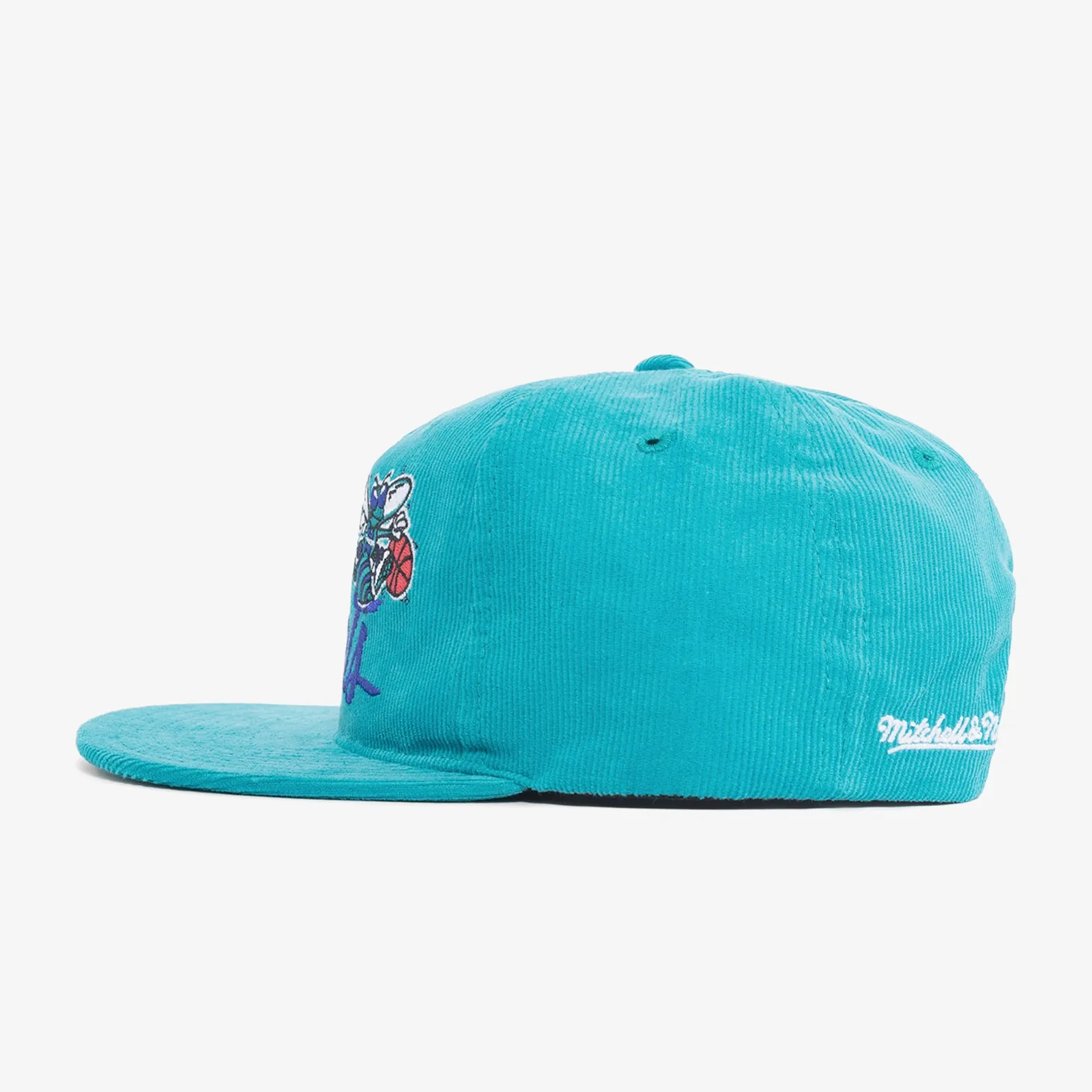 Charlotte Hornets Teal City Bar Deadstock Snapback Cap - Vintage-Inspired Design