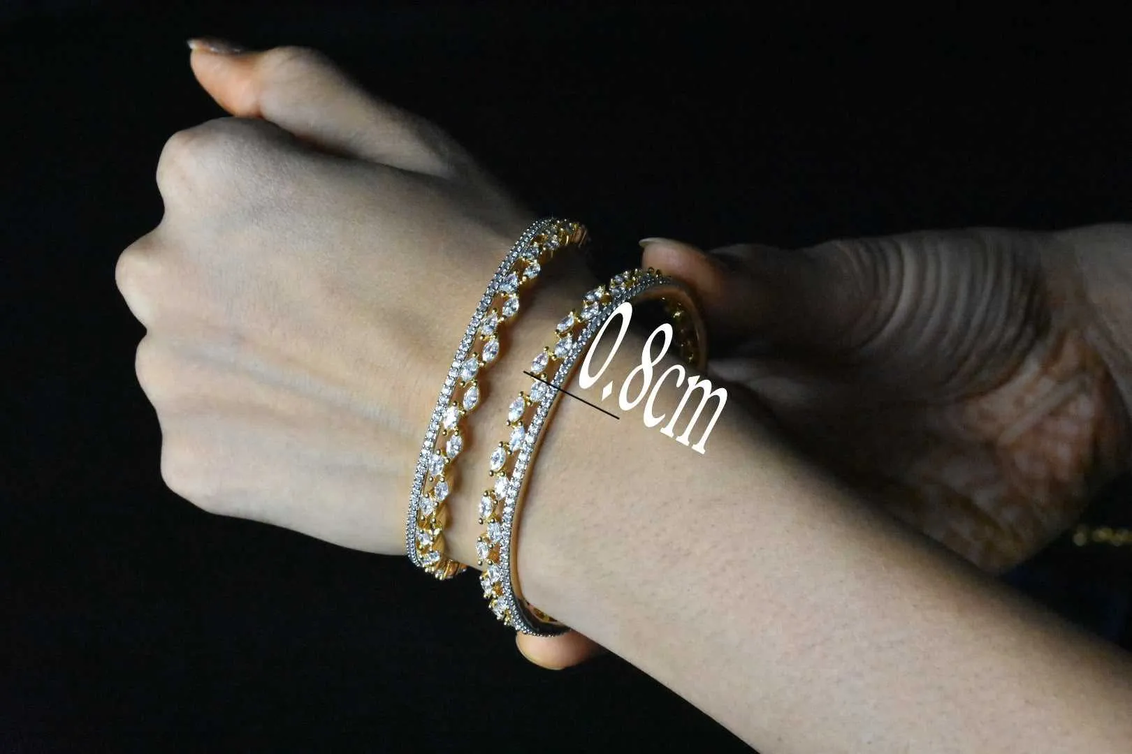 Charming One Gram Gold Desinger Bangles