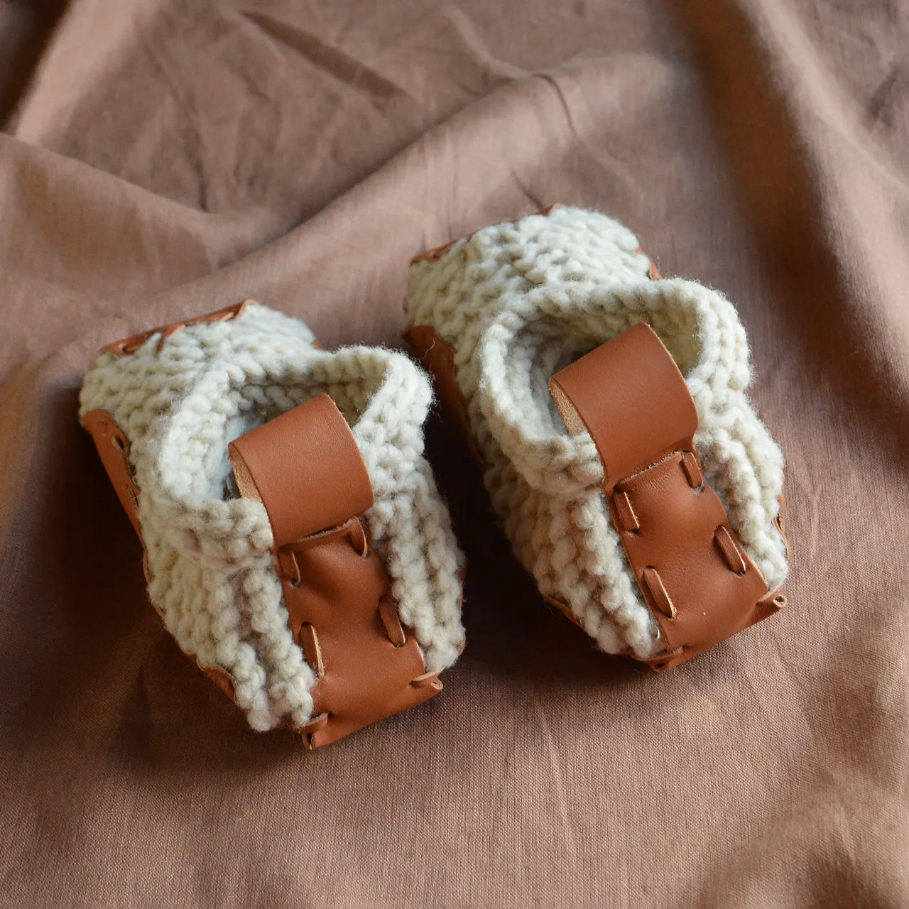 Chilote Slippers - Wool & Veg Tanned Leather - (Adults)