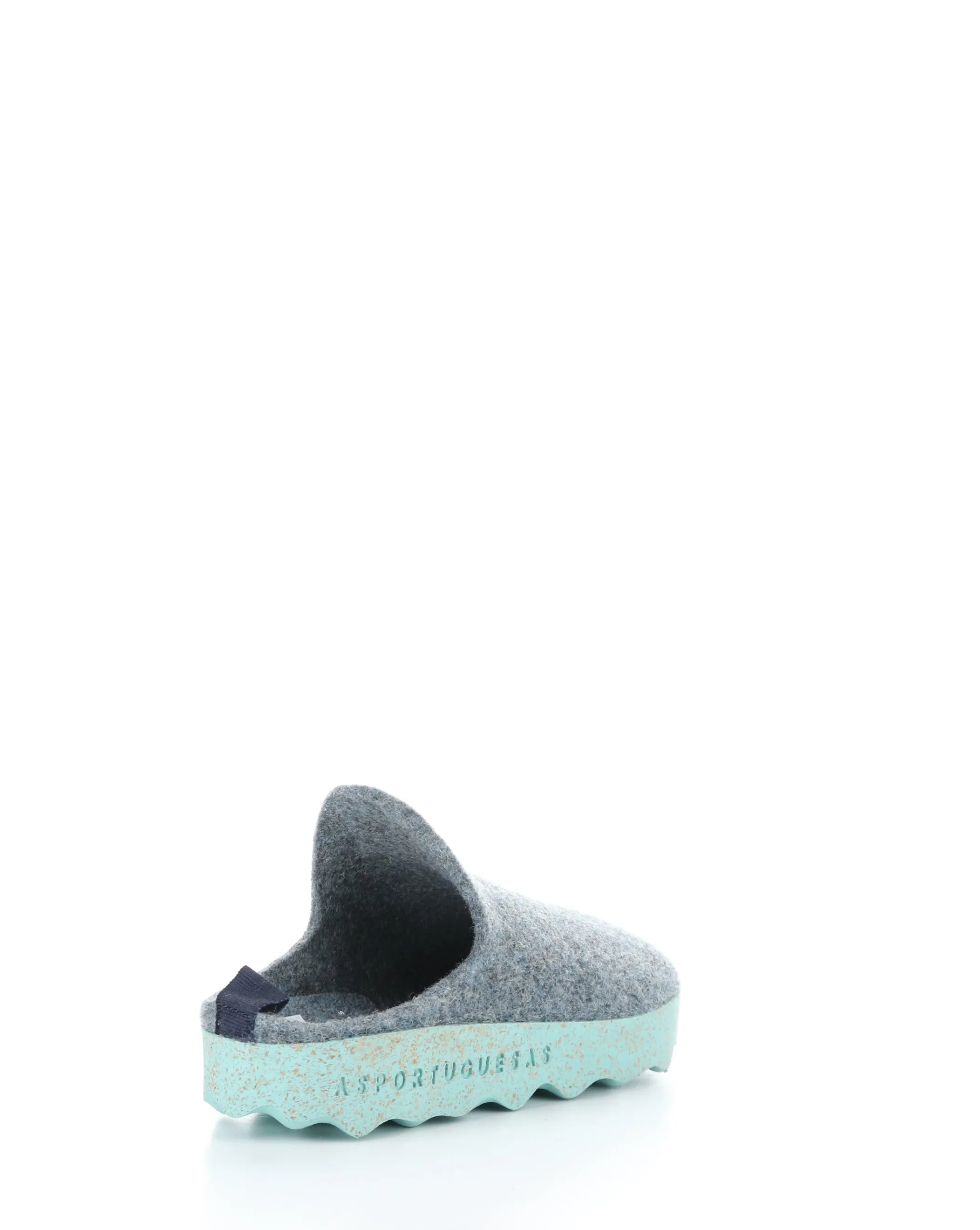 COME023ASP 065 GREY BLUE Slip-on Mules