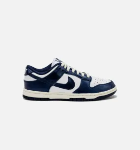 Dunk Low Vintage Navy Womens Lifestyle Shoe - Midnight Navy/Coconut Milk