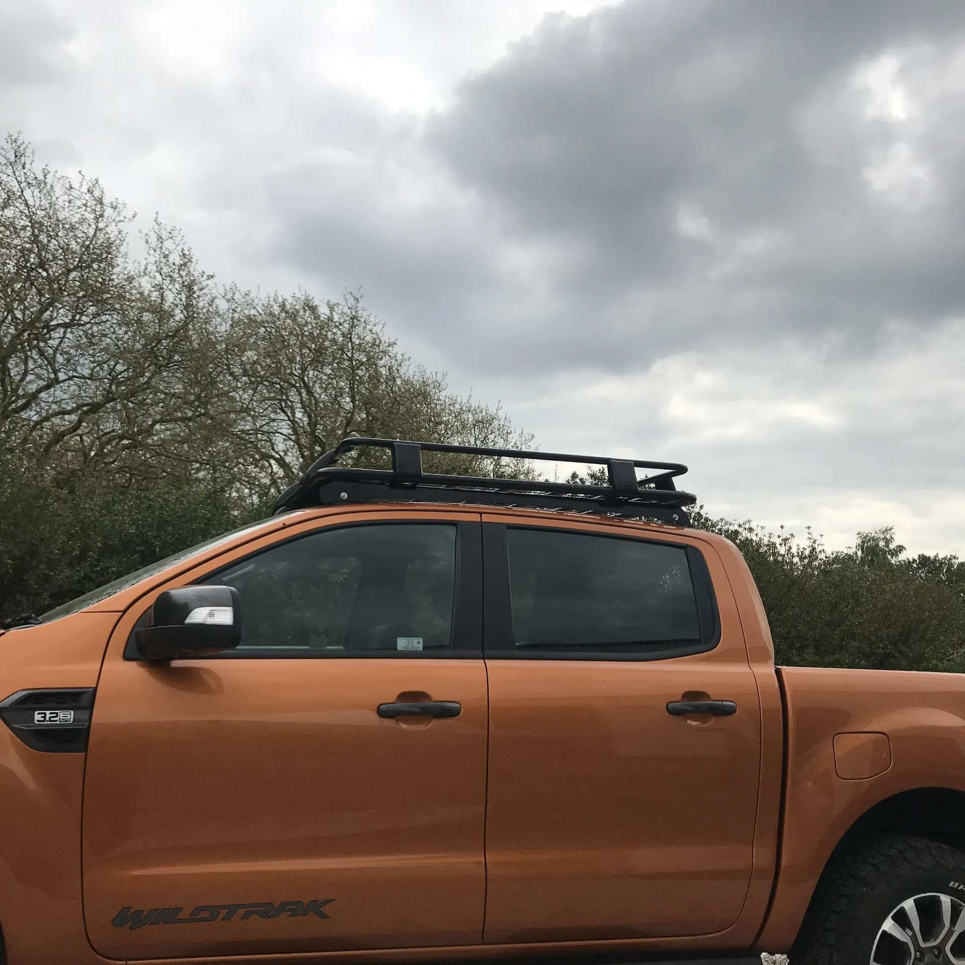 Expedition Steel Full Basket Roof Rack for Ford Ranger 2012  MK3 T6 (P375) DC