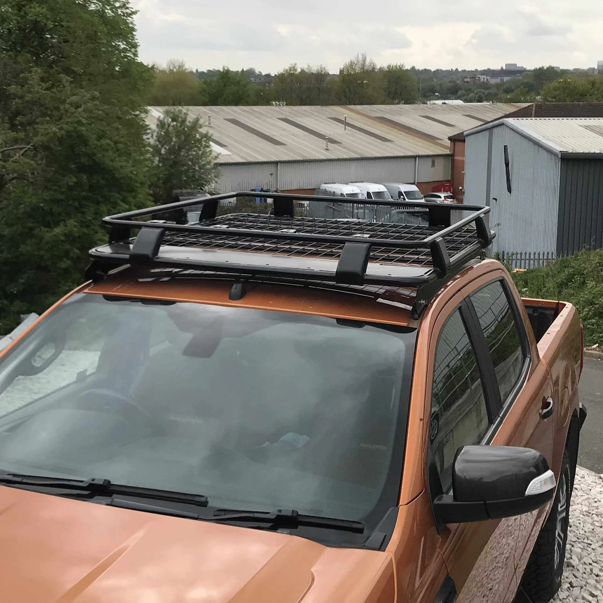 Expedition Steel Full Basket Roof Rack for Ford Ranger 2012  MK3 T6 (P375) DC