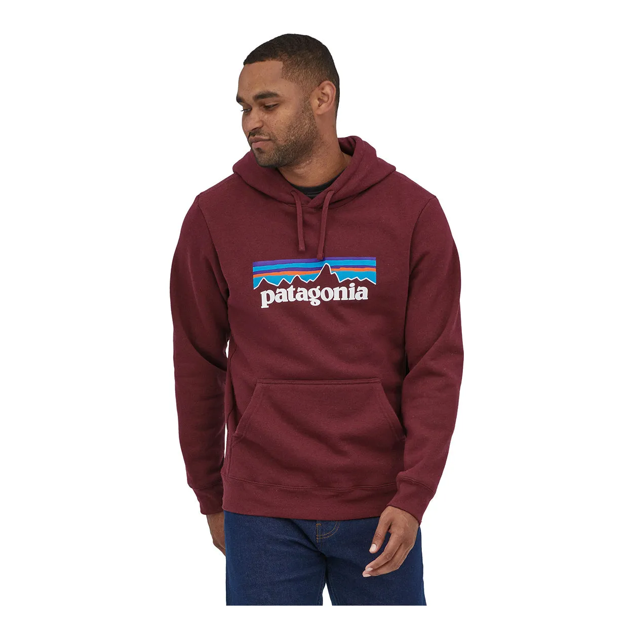 Felpa Patagonia P-6 Logo Uprisal Bordeaux