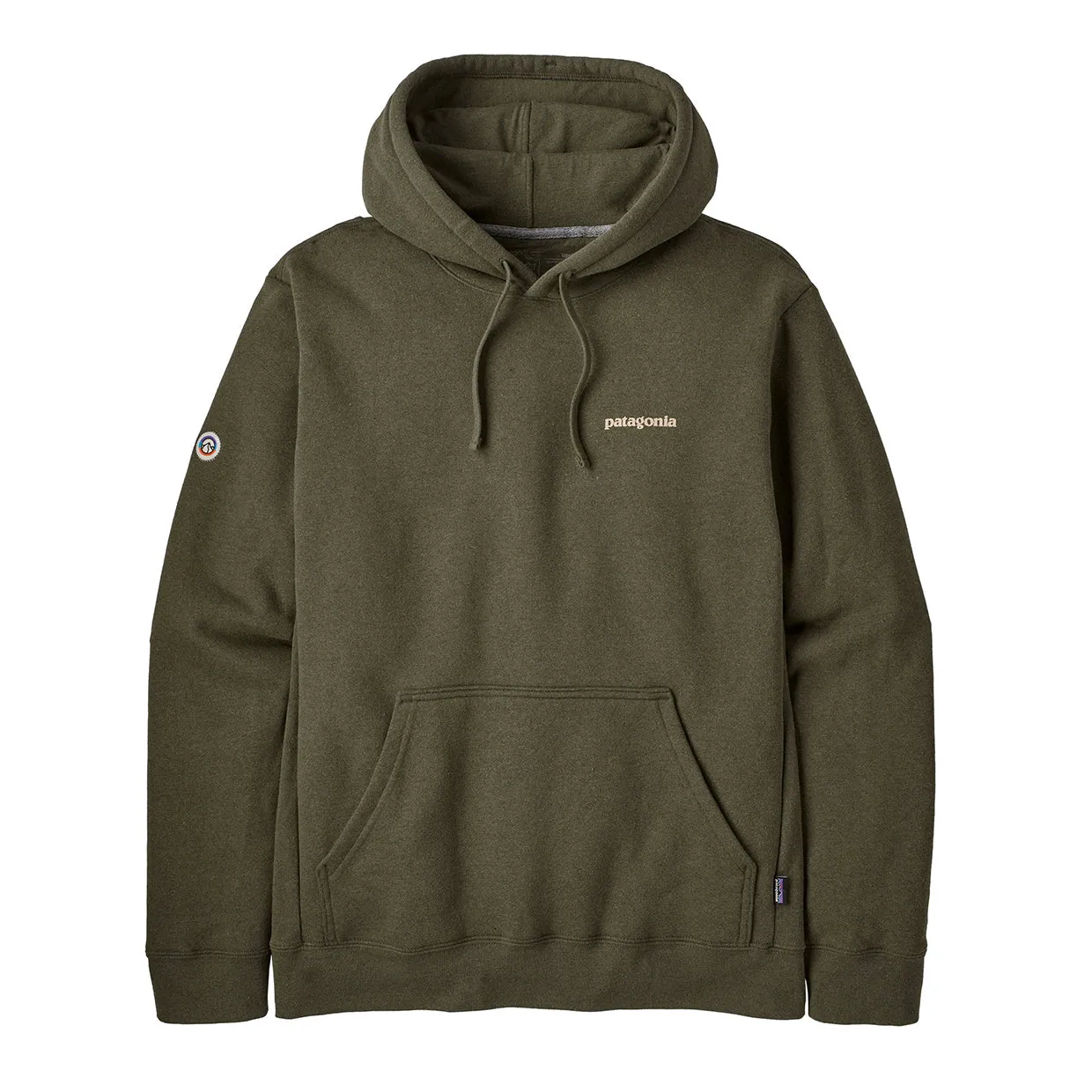 Felpa Unisex Patagonia Fitz Roy Icon Uprisal Verde