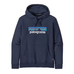 Felpa Uomo Patagonia P-6 Logo Uprisal Blu Navy