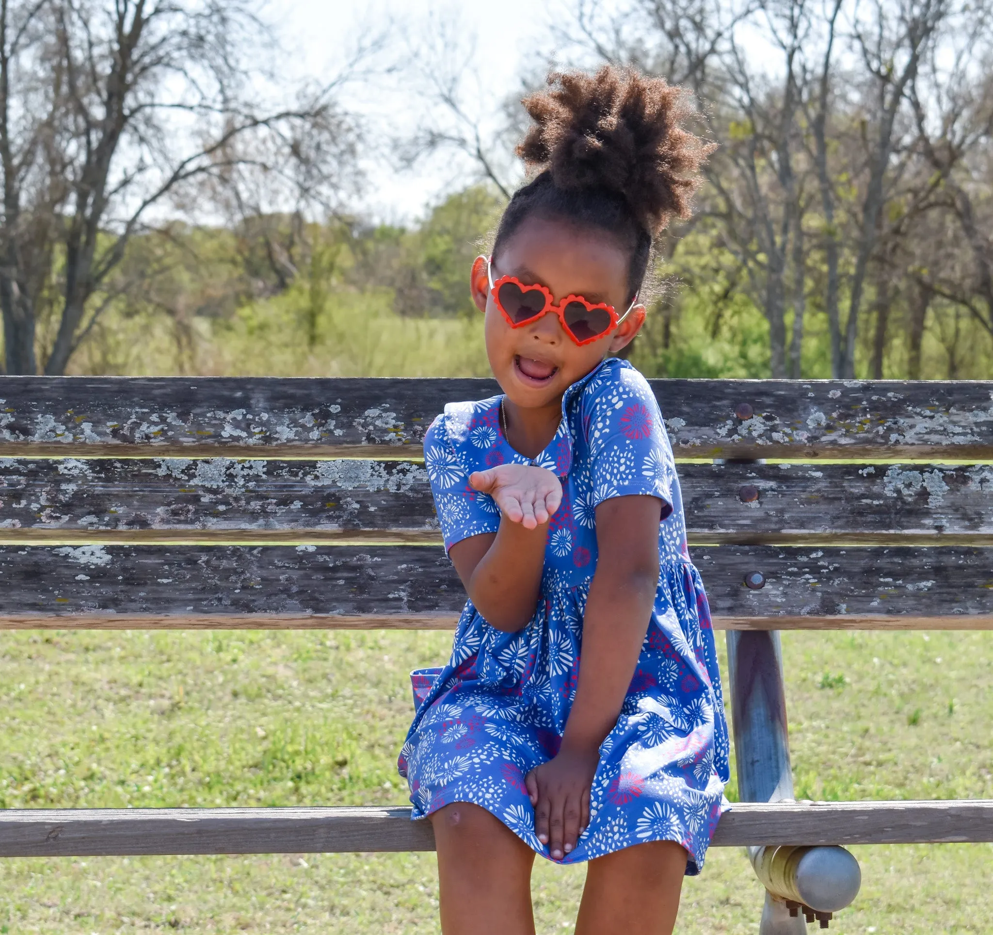 Fireworks Twirl Dress