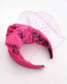 Ford Millinery Ezra Pink Turban