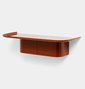 HAY Korpus Shelf in Brick Red – Medium