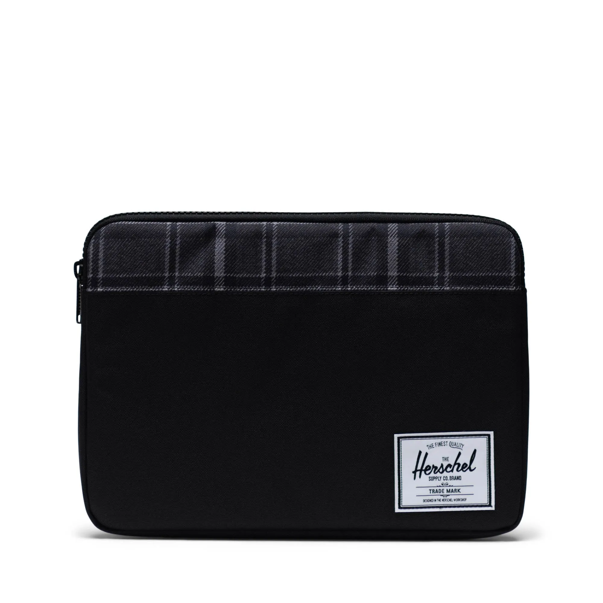 Herschel Anchor Sleeve 13 polegadas Black/Grayscale Plaid