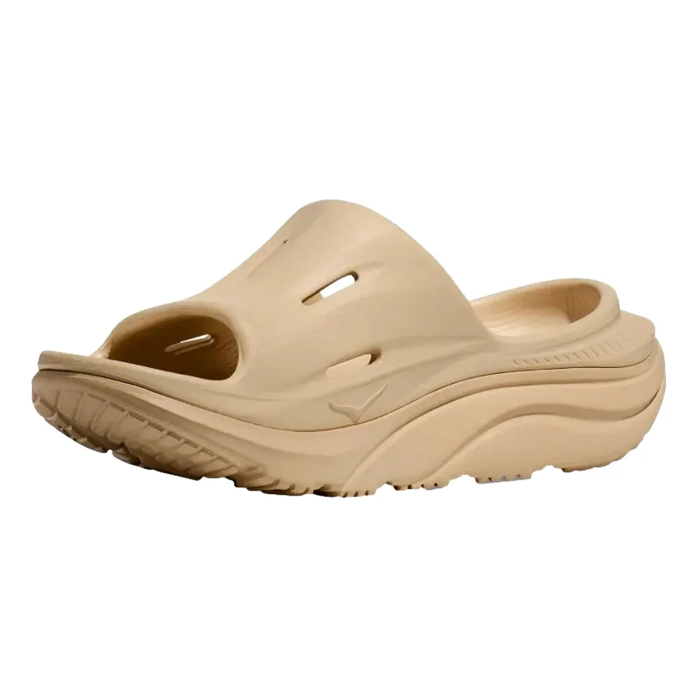 HOKA ONE ONE U ORA RECOVERY SLIDE 3-SAND