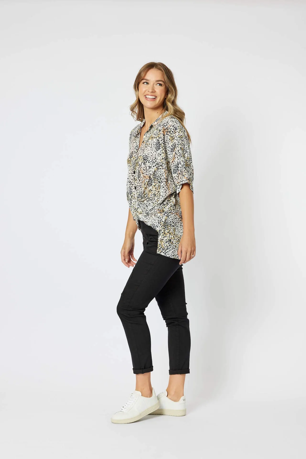 Kendall Twist Front Shirt