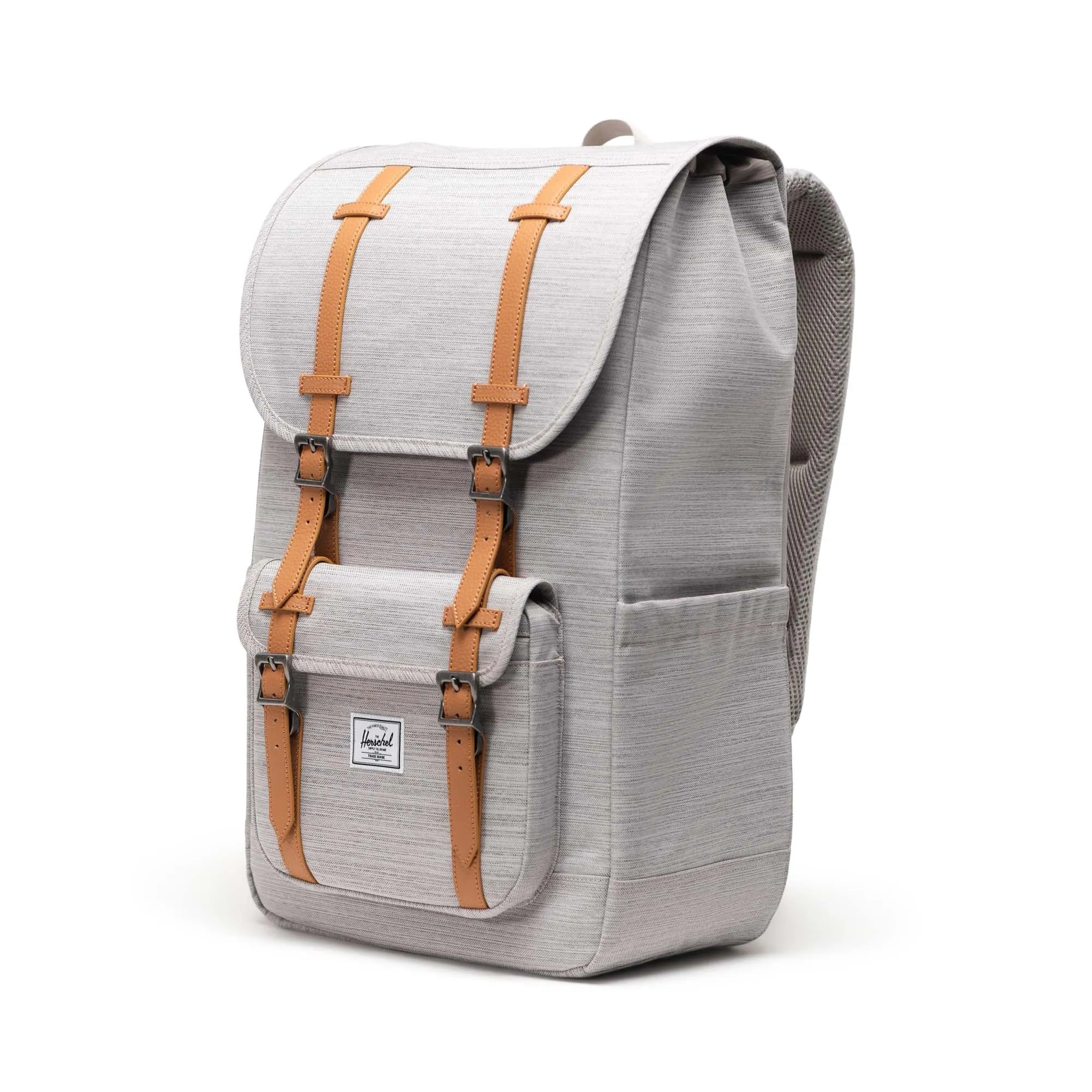 Mochila Herschel Little America Light Grey Crosshatch