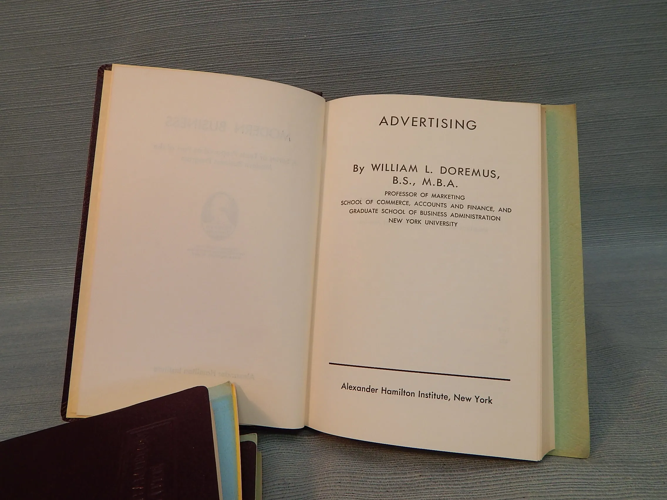 Modern Business, 1968 Edition, by the Alexander Hamilton Institute - 13 Volumes