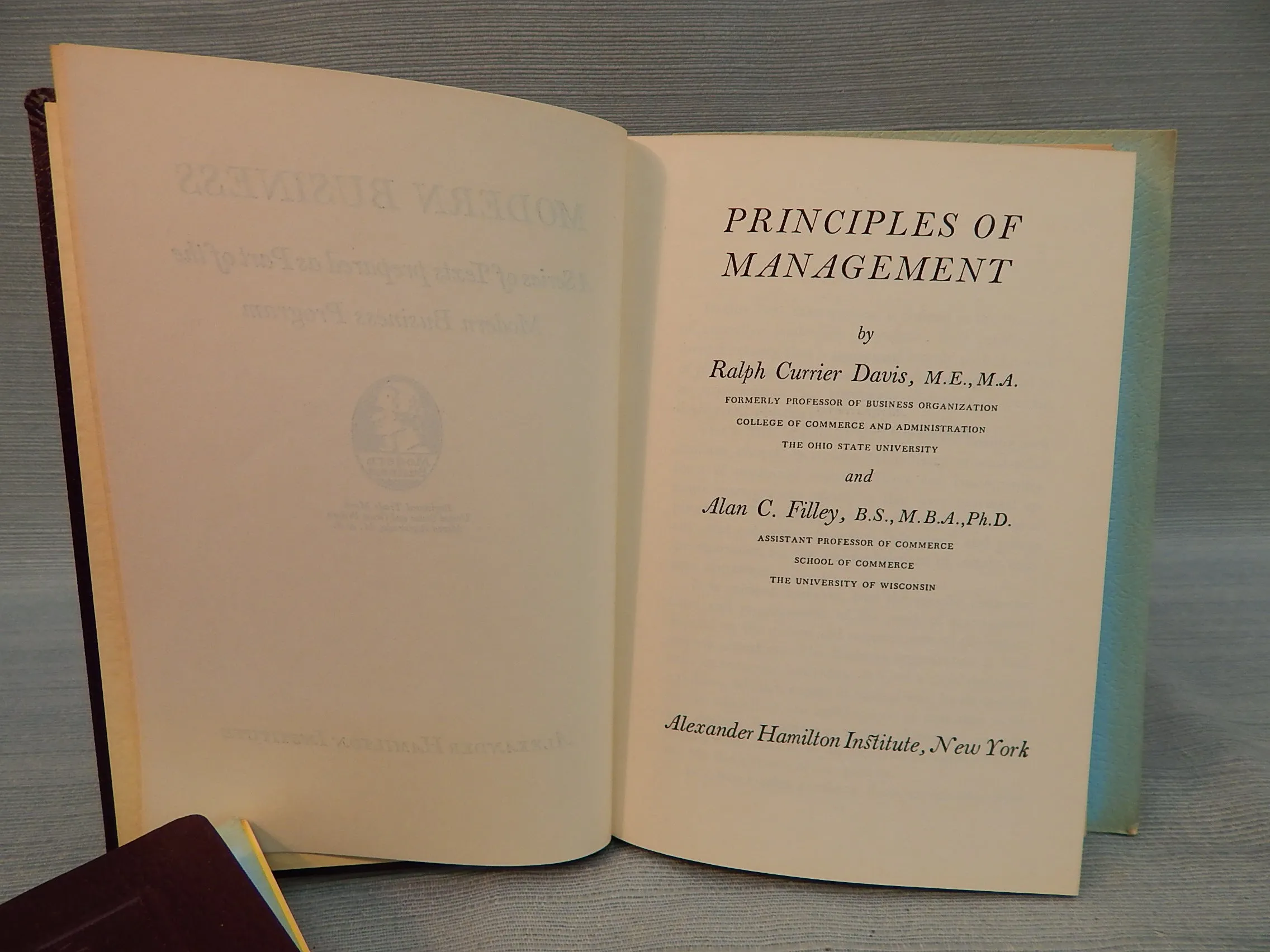 Modern Business, 1968 Edition, by the Alexander Hamilton Institute - 13 Volumes