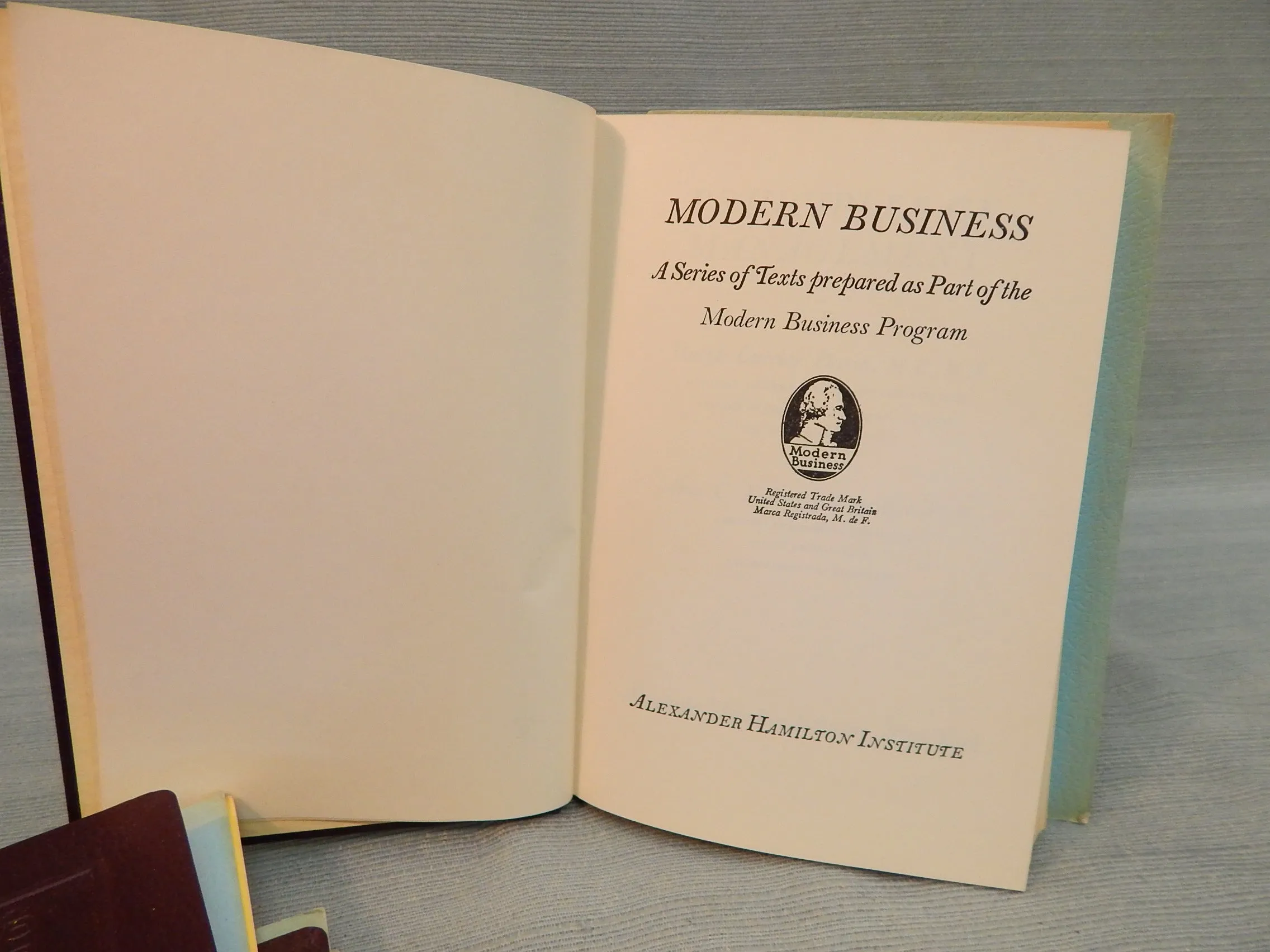 Modern Business, 1968 Edition, by the Alexander Hamilton Institute - 13 Volumes