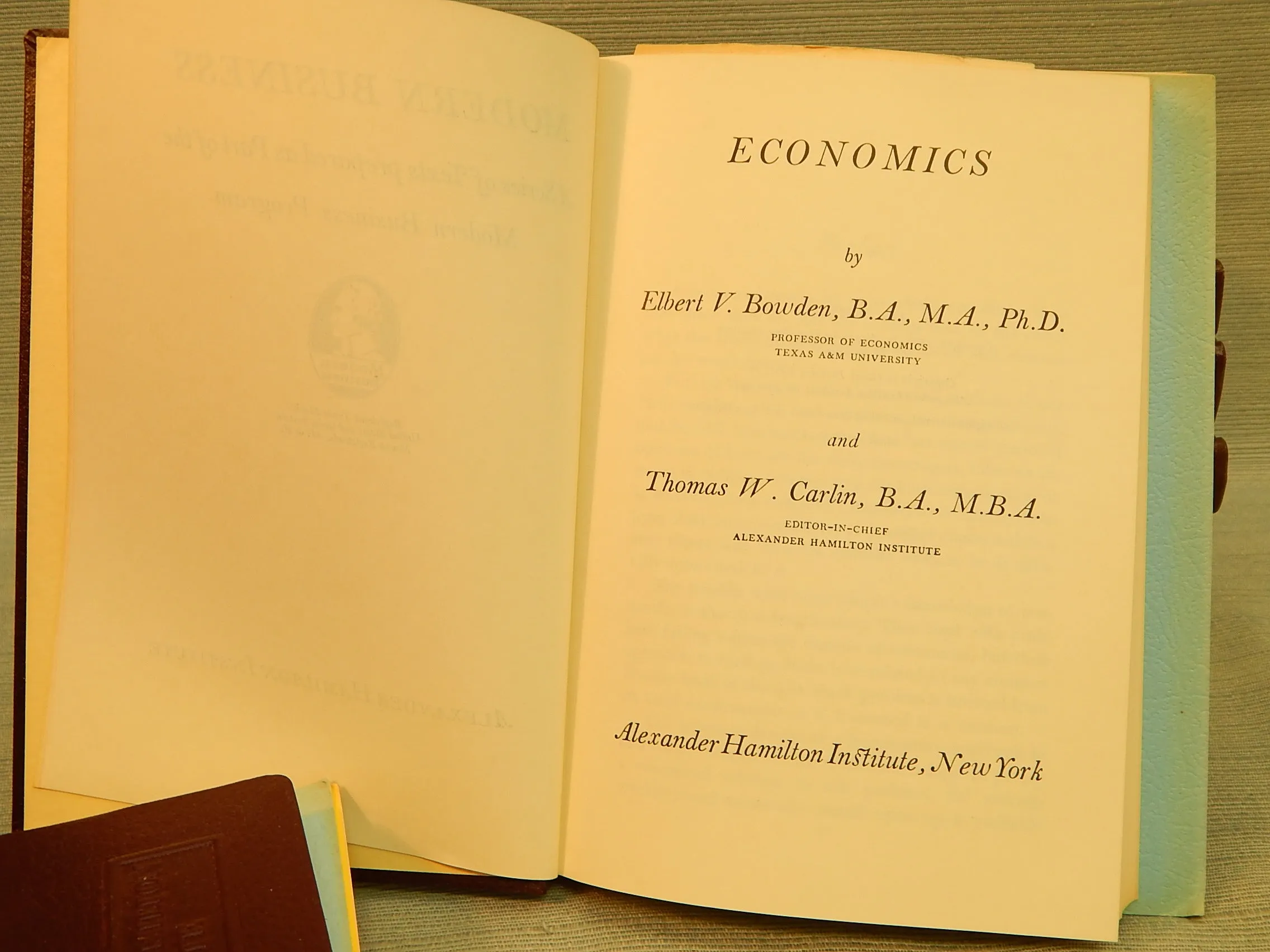 Modern Business, 1968 Edition, by the Alexander Hamilton Institute - 13 Volumes