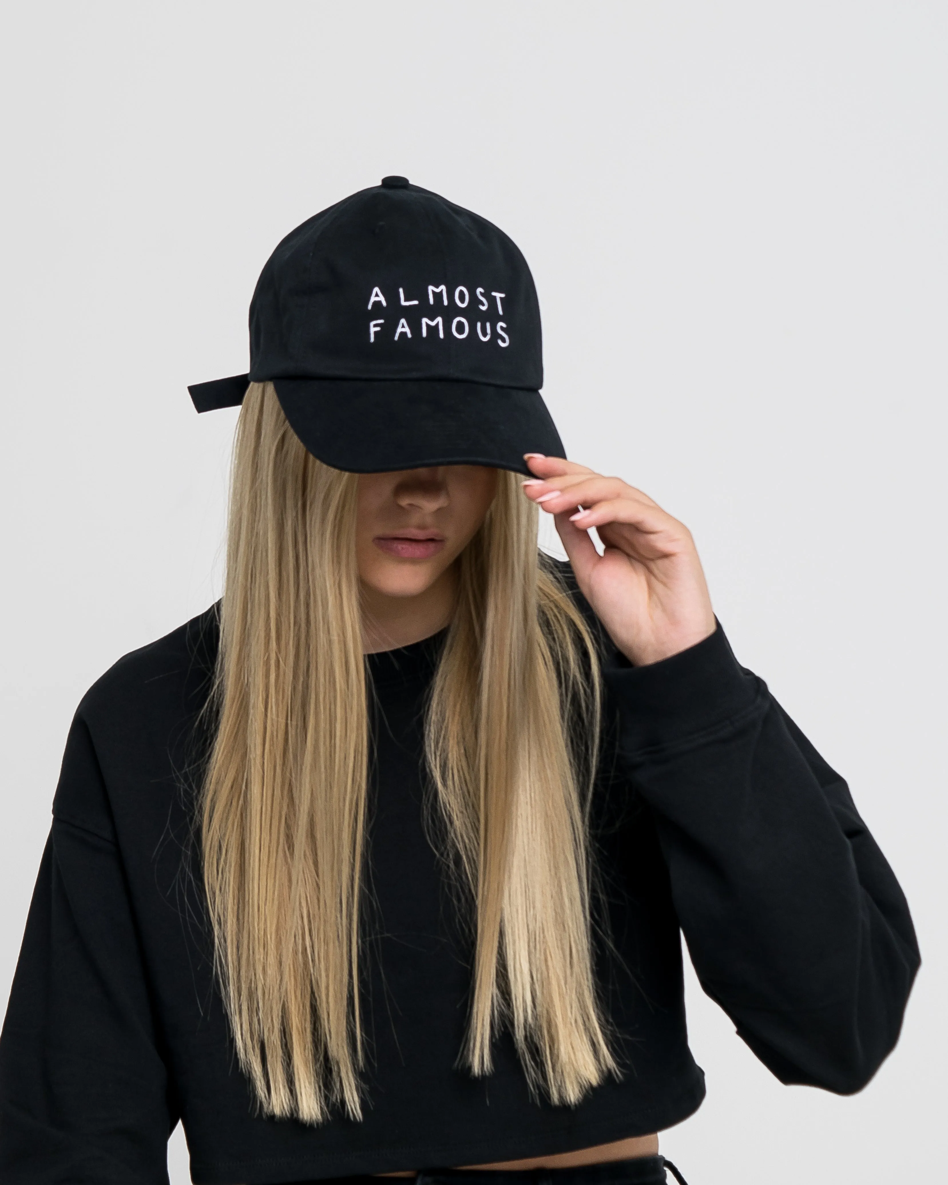 Nasaseasons Almost famous embroidered baseball hat - Black