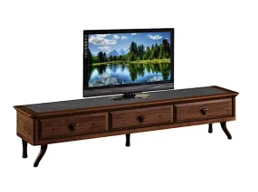 Nick Lavastone Design Tempered Glass TV Console (DA6314)