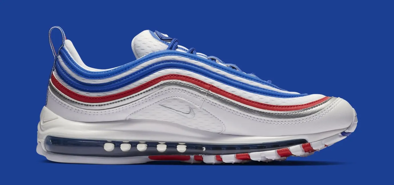 Nike - Air Max 97 Game Royal Metallic Silver University Red