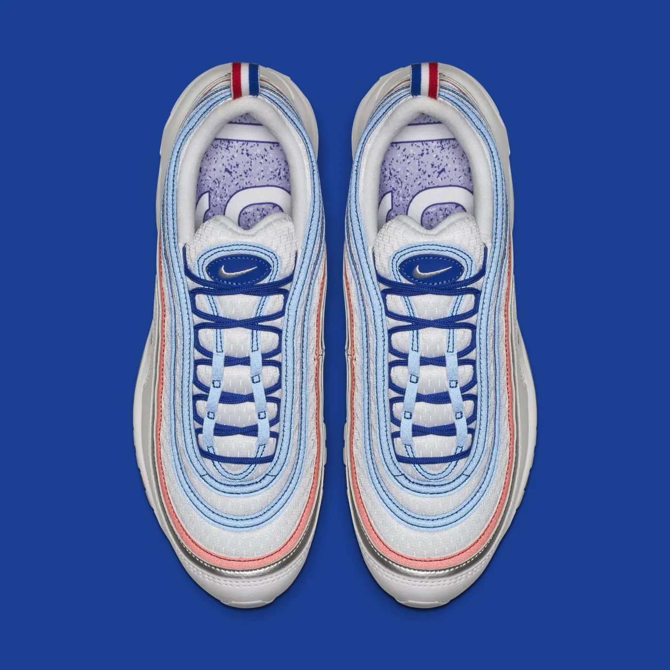 Nike - Air Max 97 Game Royal Metallic Silver University Red