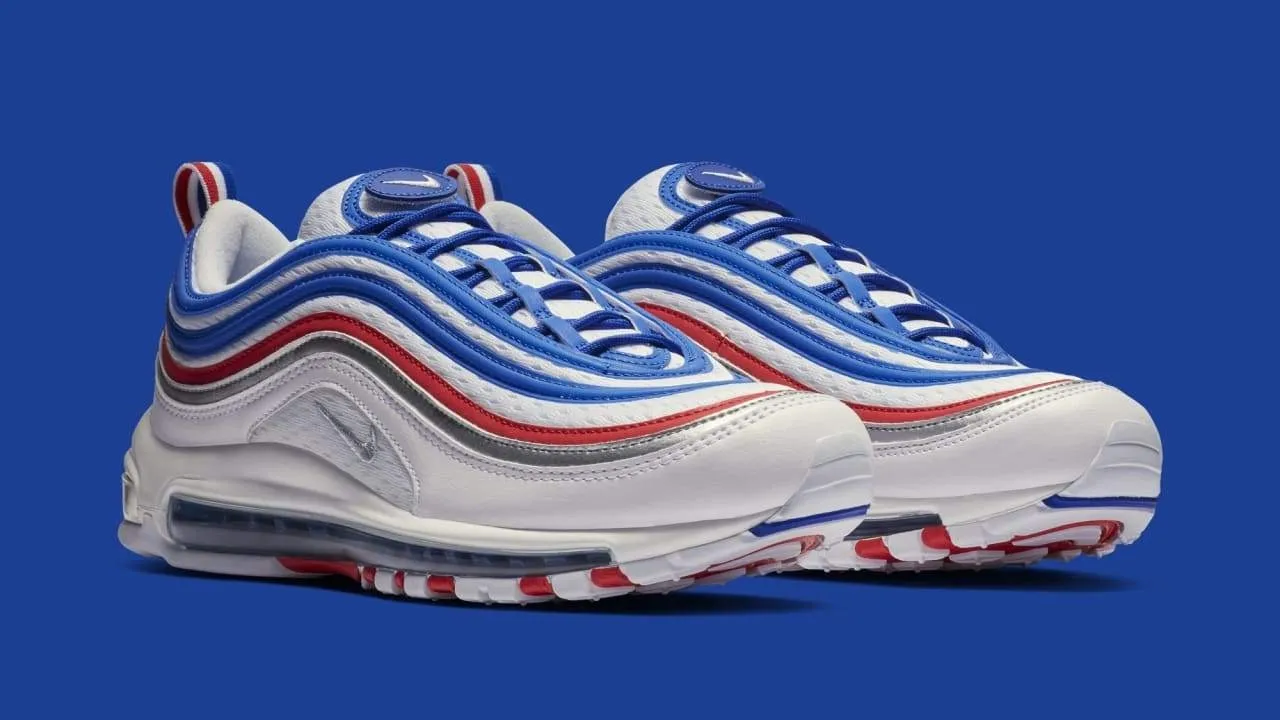 Nike - Air Max 97 Game Royal Metallic Silver University Red