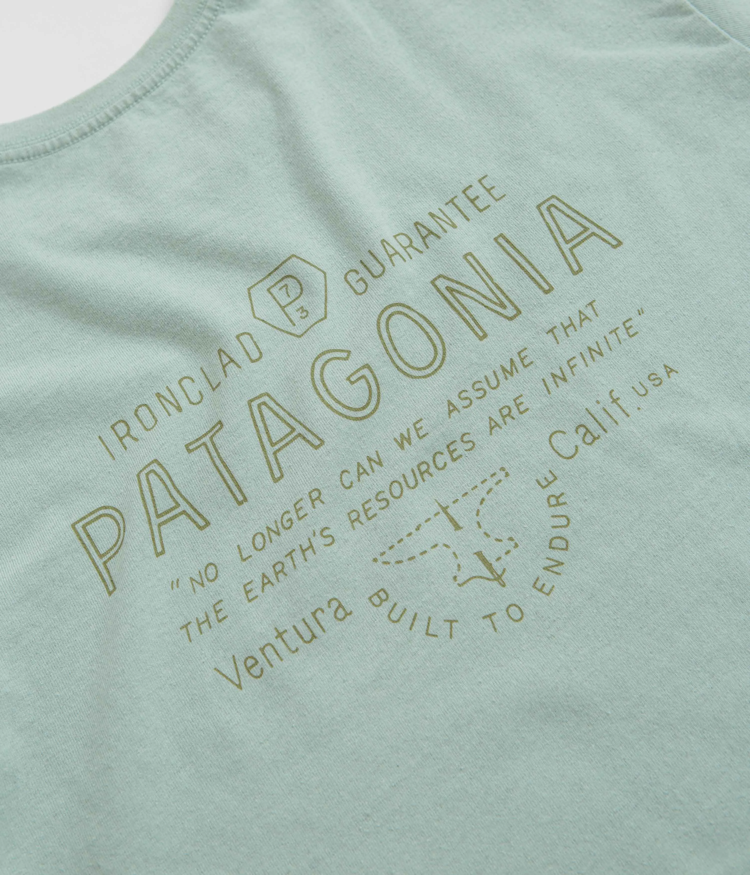 Patagonia Forge Mark Responsibili-Tee T-Shirt - Wispy Green