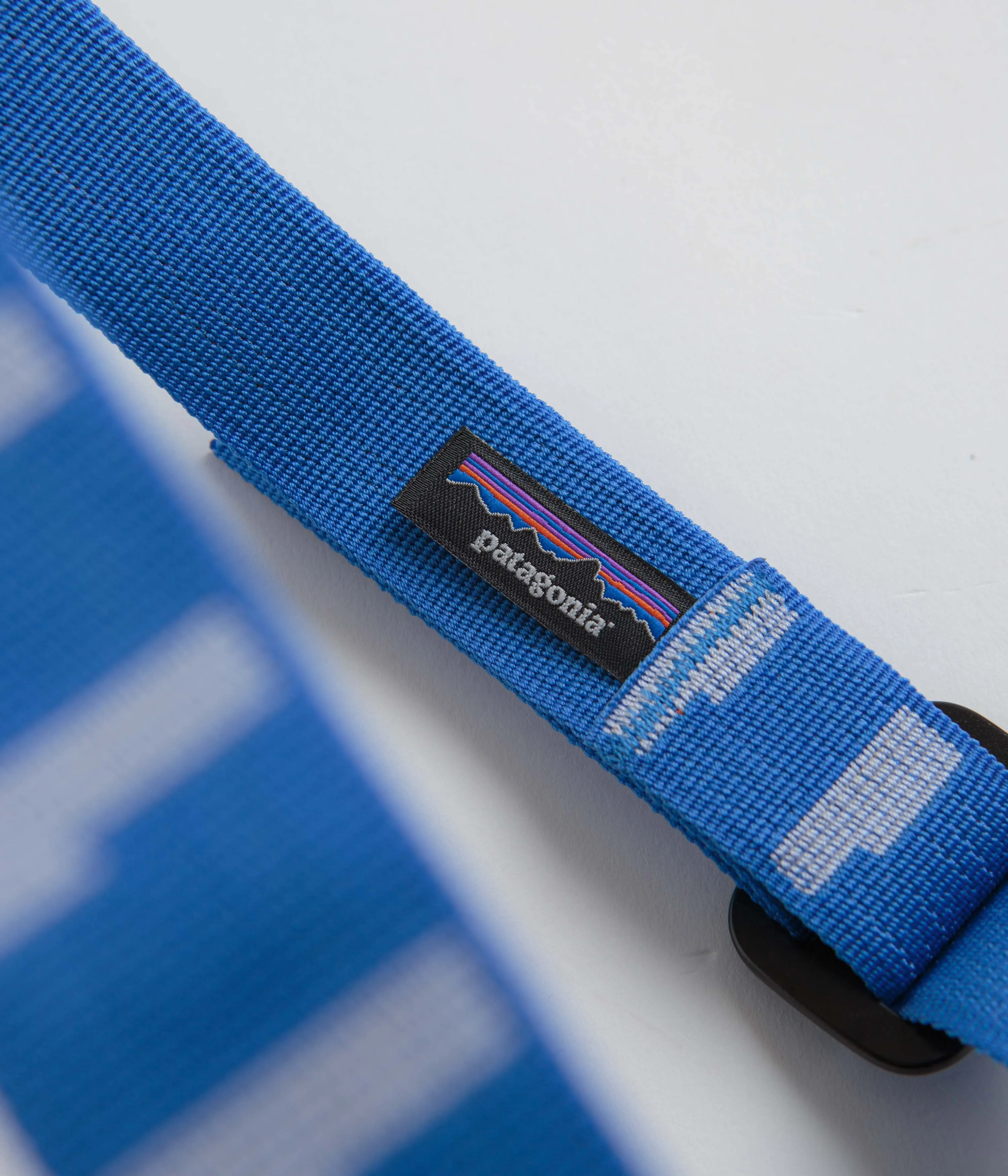 Patagonia Friction Belt - Water People Horizon: Vessel Blue