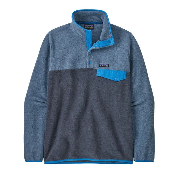 Patagonia LW Synchilla Snap-T Fleece PO - Smolder Blue