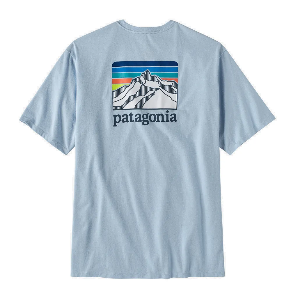 Patagonia Men's Line Logo Ridge Pocket Responsibili-Tee