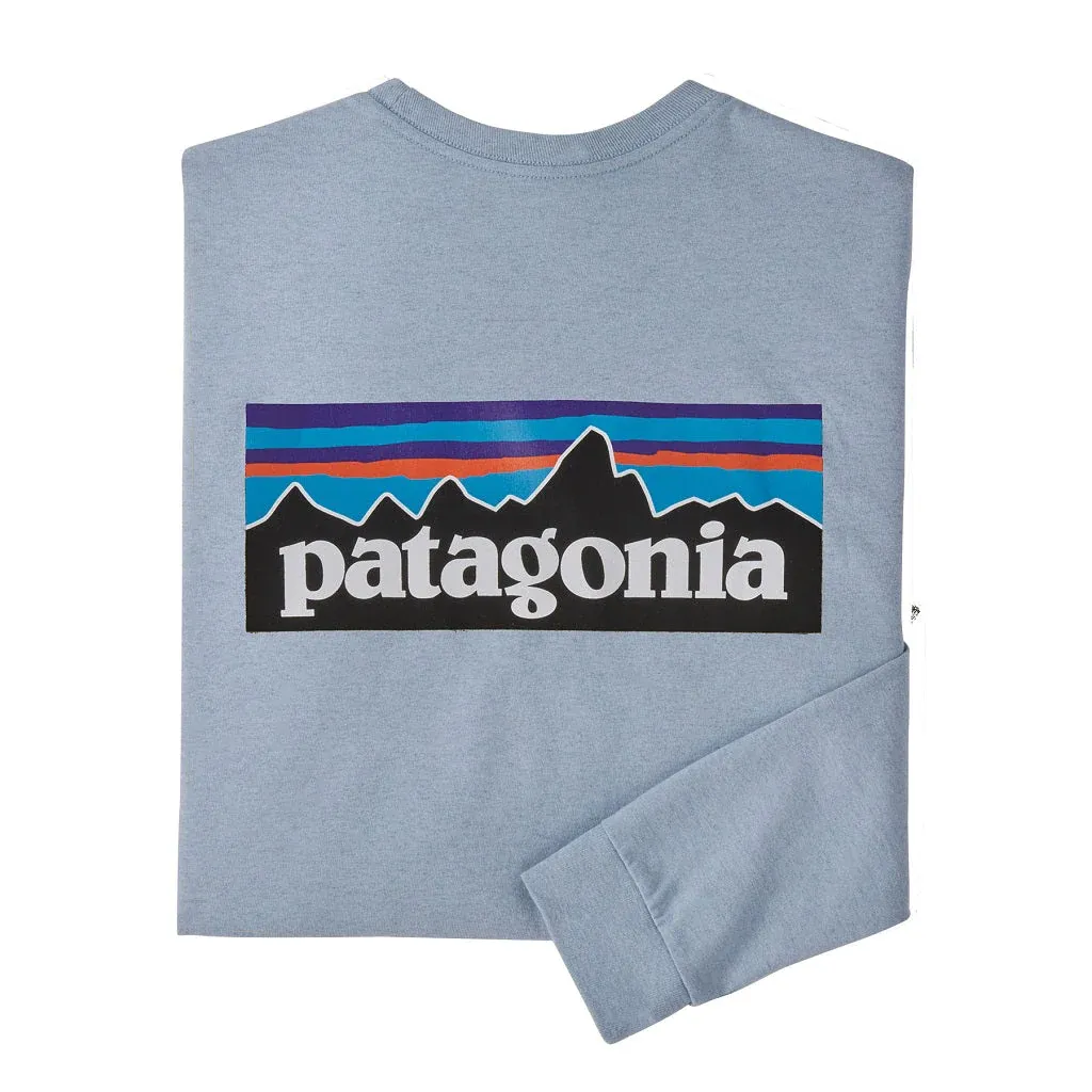 Patagonia Men's Long Sleeve P-6 Logo Responsibili-Tee - Past Season